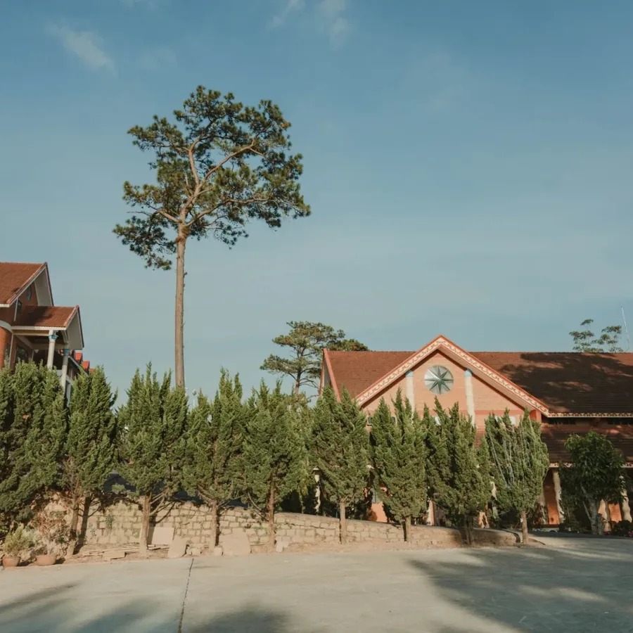 Lối vào homestay